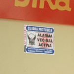 Sticker de Alarma Vecinal Activa