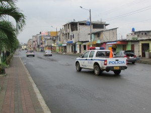 Patrullaje preventivo en sectores de San Lorenzo de Esmeraldas